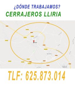 ¿ en que zonas de lliria trabajamos ?